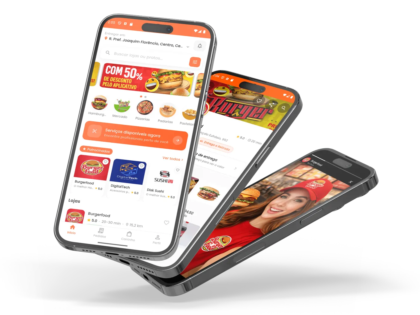 Larafood - Apps de Delivery Marketplace